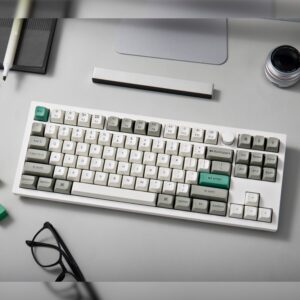 Keychron Q3 Max 80% Full Assembled Knob Red Switch Hot-Swap Gateron Jupiter RGB Wireless Keyboard - Shell White image 5