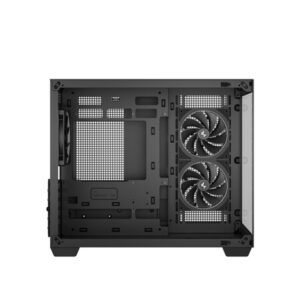 Deepcool CG330 3F Panoramic Dual-Chamber Micro-ATX Gaming Chassis - Black image 11