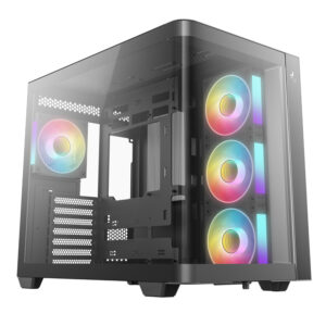 DeepCool CG530U 4F ATX Gaming Chassis - Black image 2