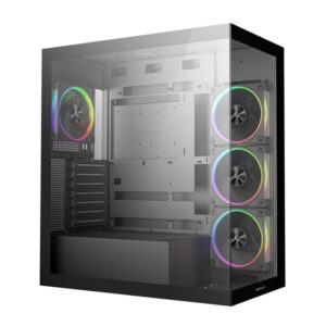 DeepCool CG580 4F V2 ARGB ATX Gaming Chassis - Black image 2