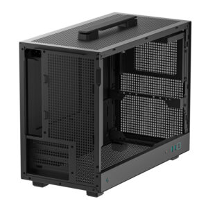 DeepCool CH160 PLUS Micro-ATX Chassis - Black image 5