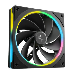 DeepCool FL12R SE 3-in-1 ARGB 120mm PWM 3 Fan Pack - Black image 5