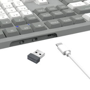Redragon BK-7485 Wireless Office Keyboard - Grey image 7