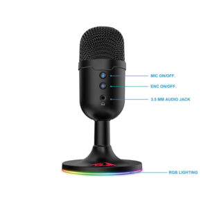 Redragon GM303 PULSAR Gaming Stream Microphone - Black image 5