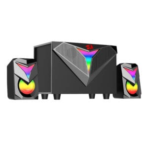 REDRAGON 2.1 Satellite Speaker TOCCATA RGB 11W Gaming Speaker - Black image 2