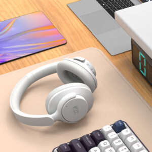 Redragon H610 VIBECORE ANC Bluetooth Wireless Over-ear Headphones – White image 8