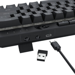 Redragon SHIVA K522 PRO RGB Wireless Gaming Keyboard- Black image 8