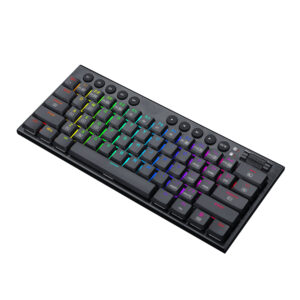 REDRAGON Horus Mini 61Key Red Switch RGB Low Profile Gaming Mechanical Keyboard - Black image 4