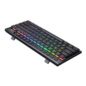 REDRAGON Horus Mini 61Key Red Switch RGB Low Profile Gaming Mechanical Keyboard - Black image 5