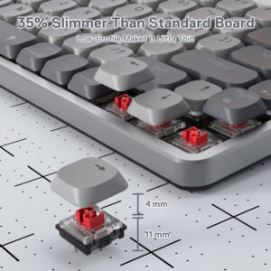 REDRAGON MECHANICAL AZURE Wireless Gaming Keyboard image 6