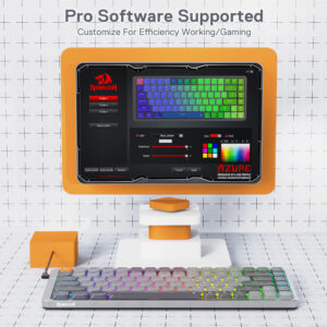 REDRAGON MECHANICAL AZURE Wireless Gaming Keyboard image 7