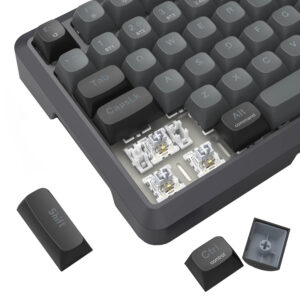 Redragon BRAGI PRO K688 98+1 Gasket Wireless Mechanical Keyboard (Triple Mode, RGB, Hot-Swappable, Cream Linear Switches) image 7
