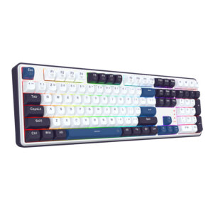 Redragon K689 WYVERN RGB Wired Mechanical Keyboard - White/Black image 2