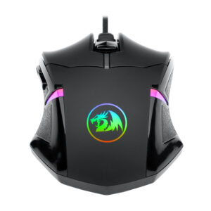 REDRAGON CENTROPHORUS 7200DPI RGB Gaming Mouse - Black image 6