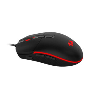 Redragon M719 INVADER RGB 10000 DPI Wired Optical Gaming Mouse - Black image 4
