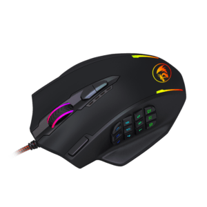 REDRAGON IMPACT 12400DPI MMO Gaming Mouse - Black image 5