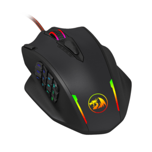 REDRAGON IMPACT 12400DPI MMO Gaming Mouse - Black image 6