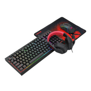 Redragon 4-in-1 Keyboard | Mouse | Mousepad | Headset Gaming Combo image 2
