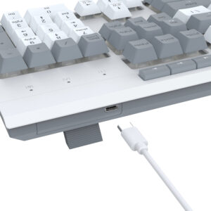 Redragon S151 Wired RGB Gaming Keyboard and Mouse Combo - White and Grey image 5