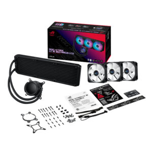 Asus ROG STRIX LC III 360 ARGB LCD All-in-one CPU Liquid Cooler - Black image 3