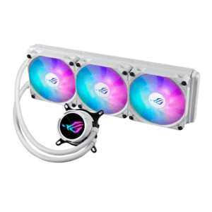 ASUS ROG Strix LC III 360mm ARGB White Edition Liquid CPU Cooler image 3