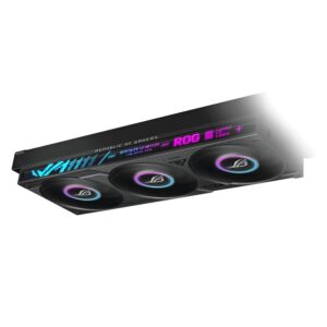 ASUS ROG Strix SLC IV 360 ARGB LCD Liquid CPU Cooler - Black image 3