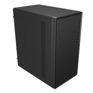 FSP S120 M-ATX Mid Tower Desktop Chassis - Black image 3