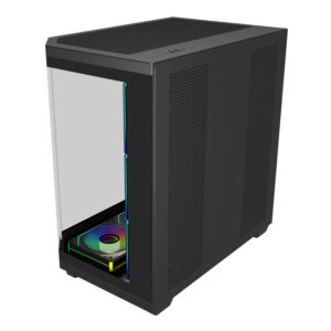 FSP U580 ARGB ATX Ultra Tower Gaming Chassis - Black image 3