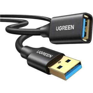 UGREEN USB 3.0 Extension Cable – Male to Female, 5Gbps Data Transfer - 1m image 4