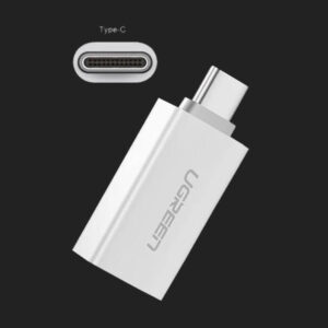 UGREEN US173 USB-A to USB Type-C Adapter - White image 2