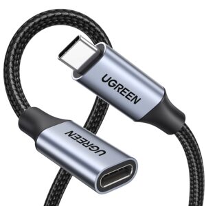 UGREEN Type-C 3.1 Gen2 Extension Cable – 10Gbps, PD 100W (1m) image 2