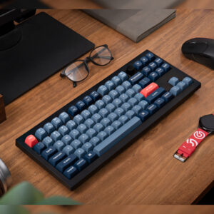 Keychron V3 Max QMK/VIA 80% Wireless Custom Mechanical Keyboard (Red Switch) – Carbon Black image 4