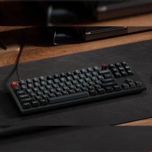 Keychron V3 Ultra 80% 8K Red Switch Hot-Swap RGB Wireless Keyboard - Black image 5
