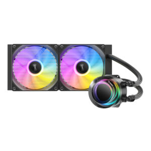 Antec VORTEX LUM 240 ARGB AIO CPU Liquid Cooler – Black image 2