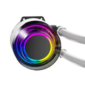 Antec VORTEX LUM 360 ARGB AIO CPU Liquid Cooler - White image 4
