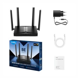 Cudy BE3600 Gigabit Wi-Fi 7 Router (WR3600) image 3