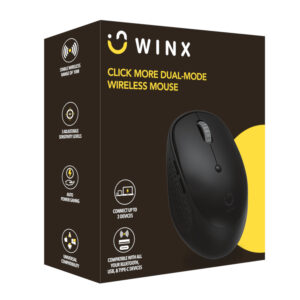 WINX CLICK More Dual-Mode Wireless Mouse - Black image 5