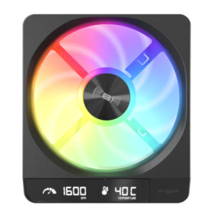 FSP ZENFAN 120mm ARGB PWM Smart Fan - Black image 2